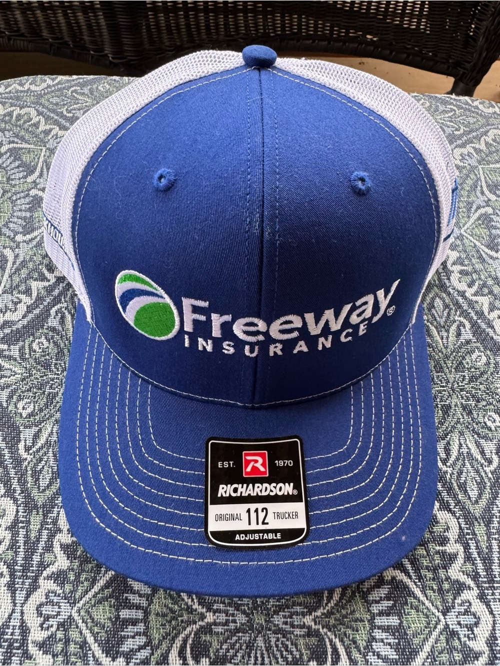 New Freeway Insurance Trackhouse Racing Team Hat Chevrolet Richardson